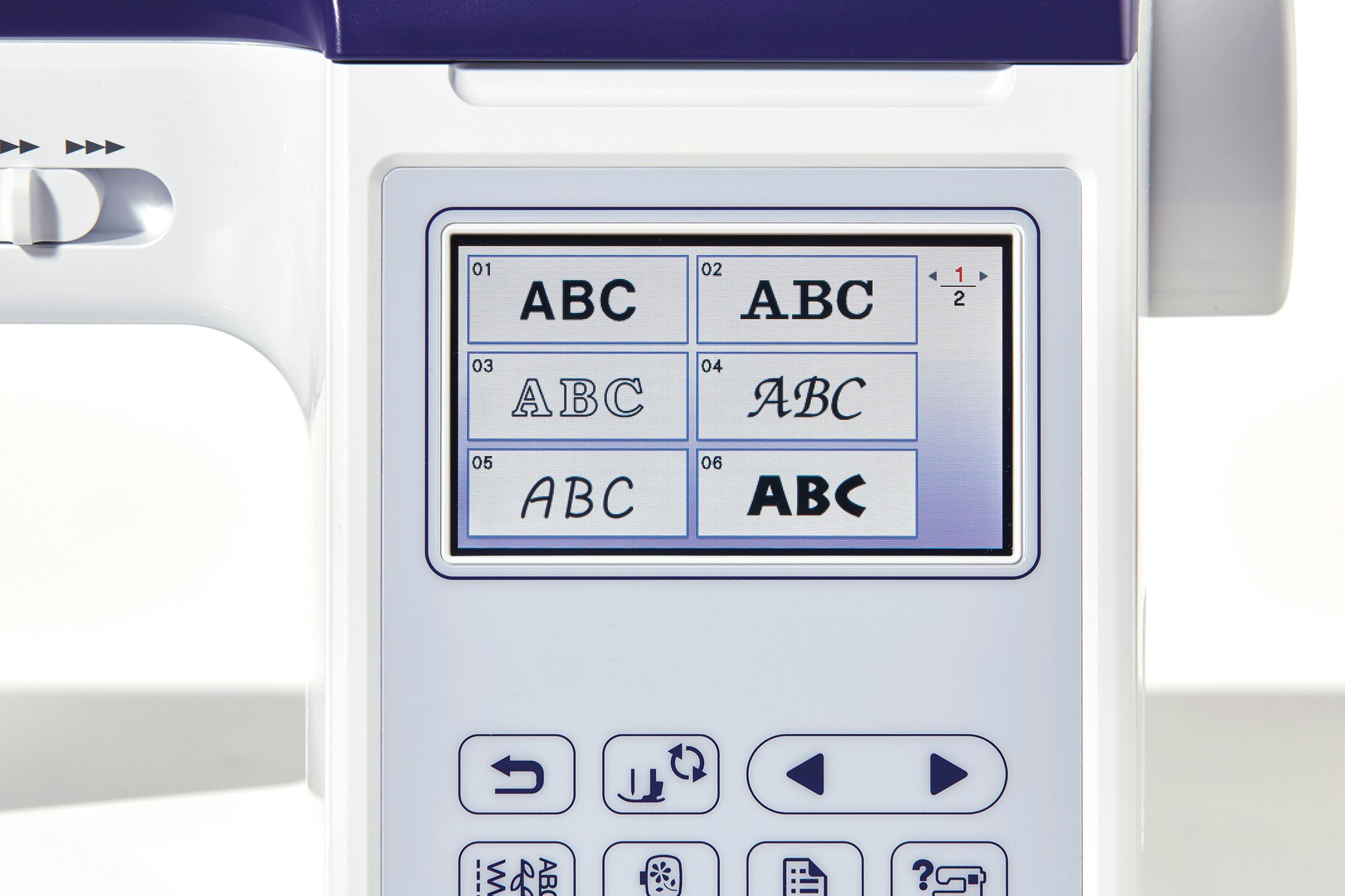 Display Brother symaskin Innov-Is F-420