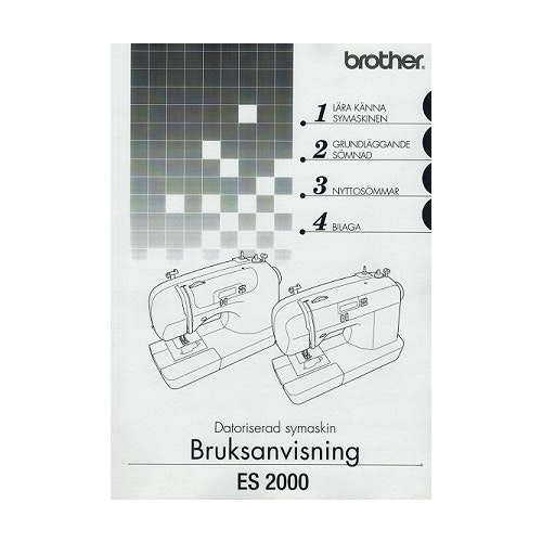 Svensk manual till Brother ES-2000-serien