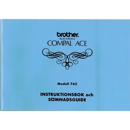 Svensk manual till Brother M-765 Compal Ace