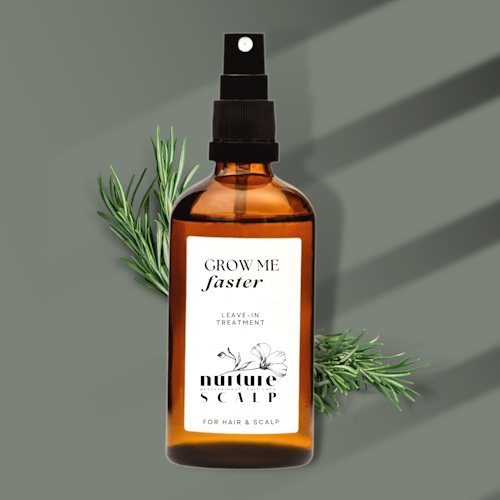 GROW ME FASTER; Rosemary LEAVE-IN Scalp Care for Hair Growth