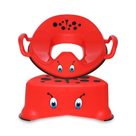My Carry Potty Toalettsete & Baderomskrakk Marihøne