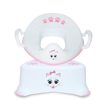 My Carry Potty Toalettsete & Baderomskrakk Katt