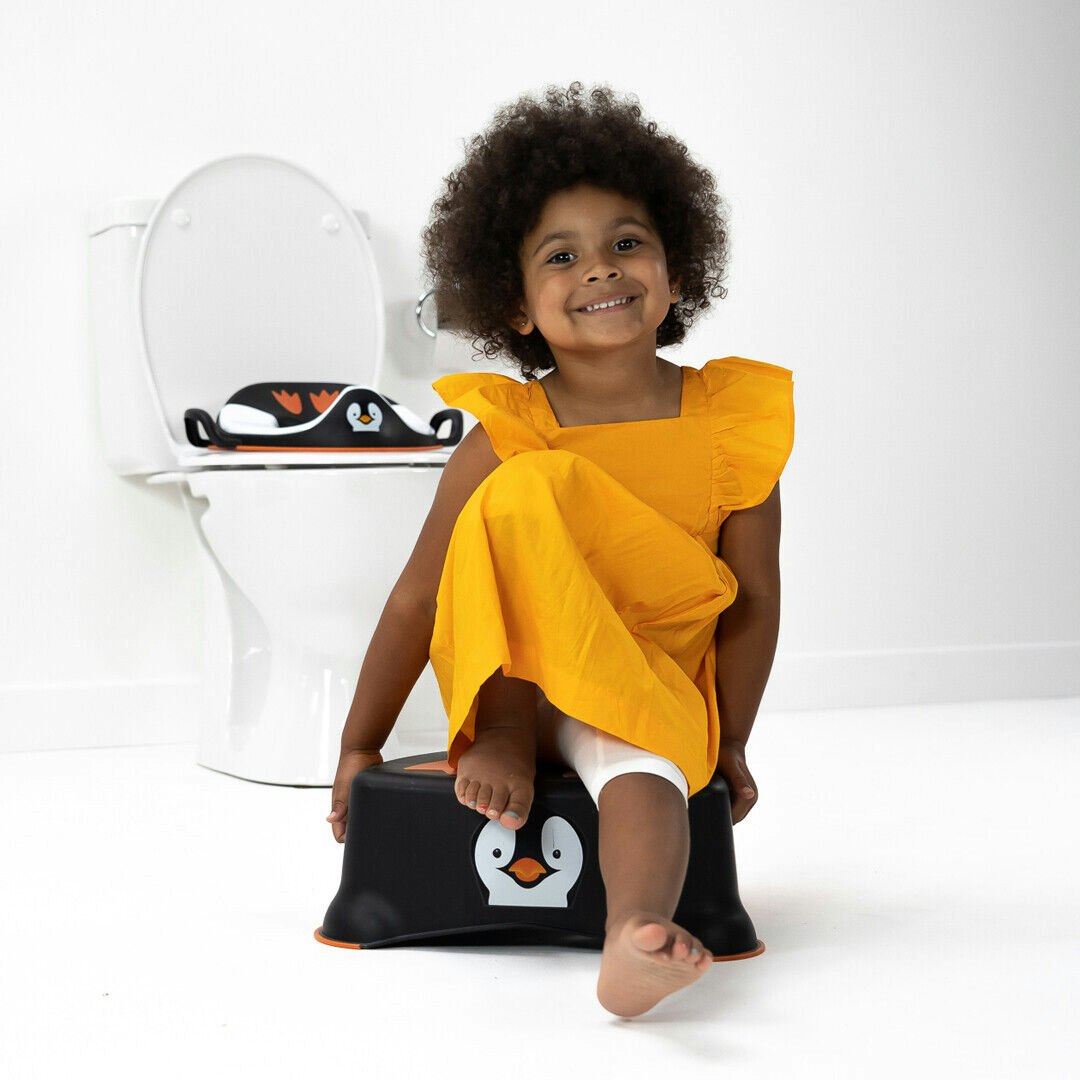 Badrumspall för barn – My Carry Potty Pingvin