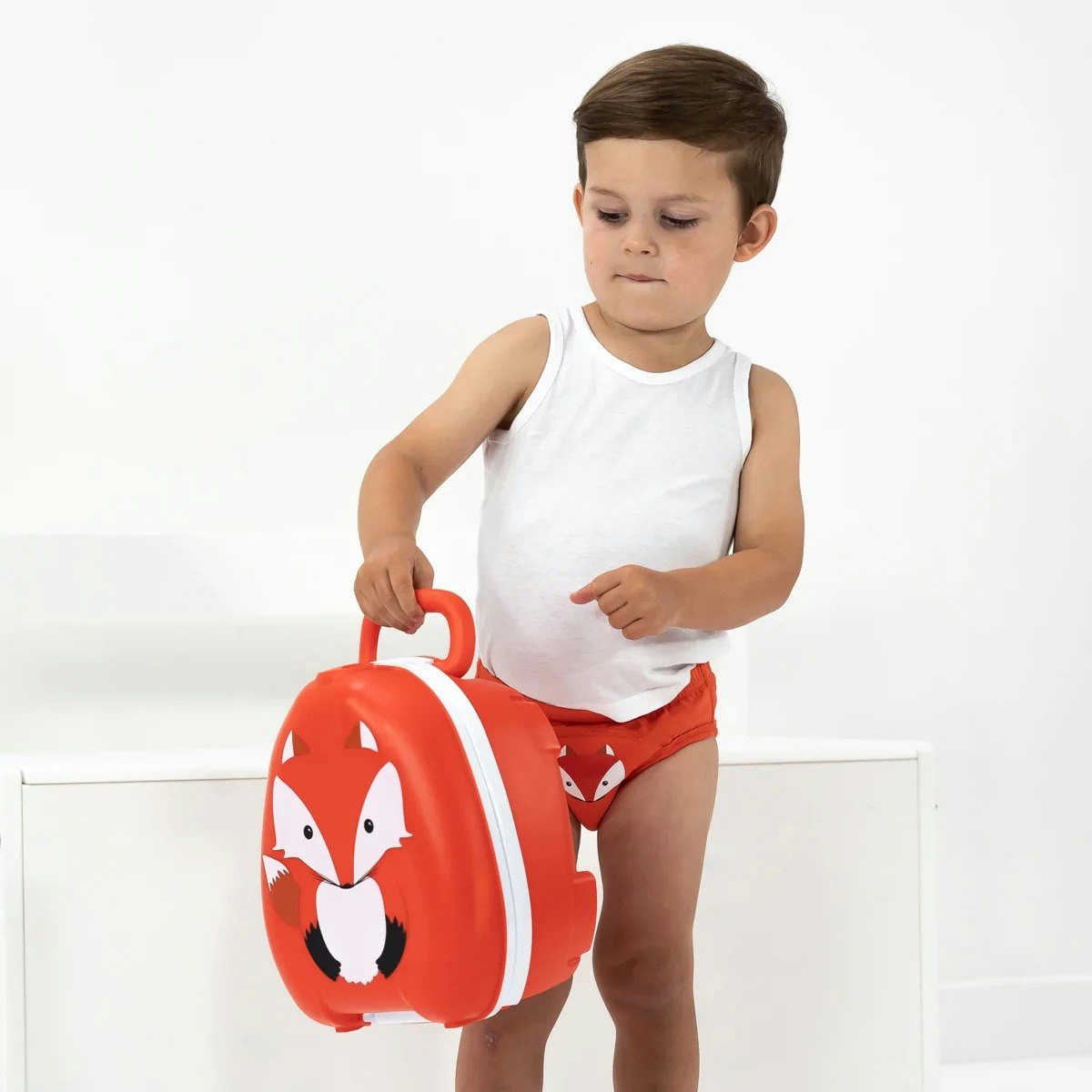 Pottetrening med My Carry Potty potte Rev
