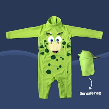 My Carry Potty UV-drakt barn - Dinosaur