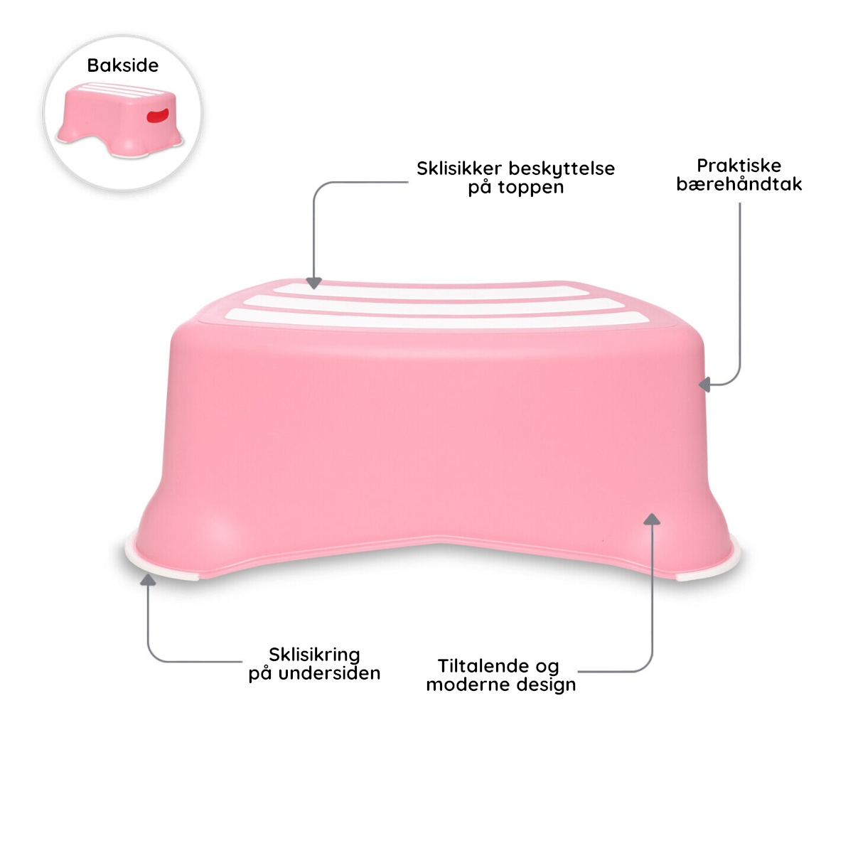 My Carry Potty Baderomskrakk Rosa