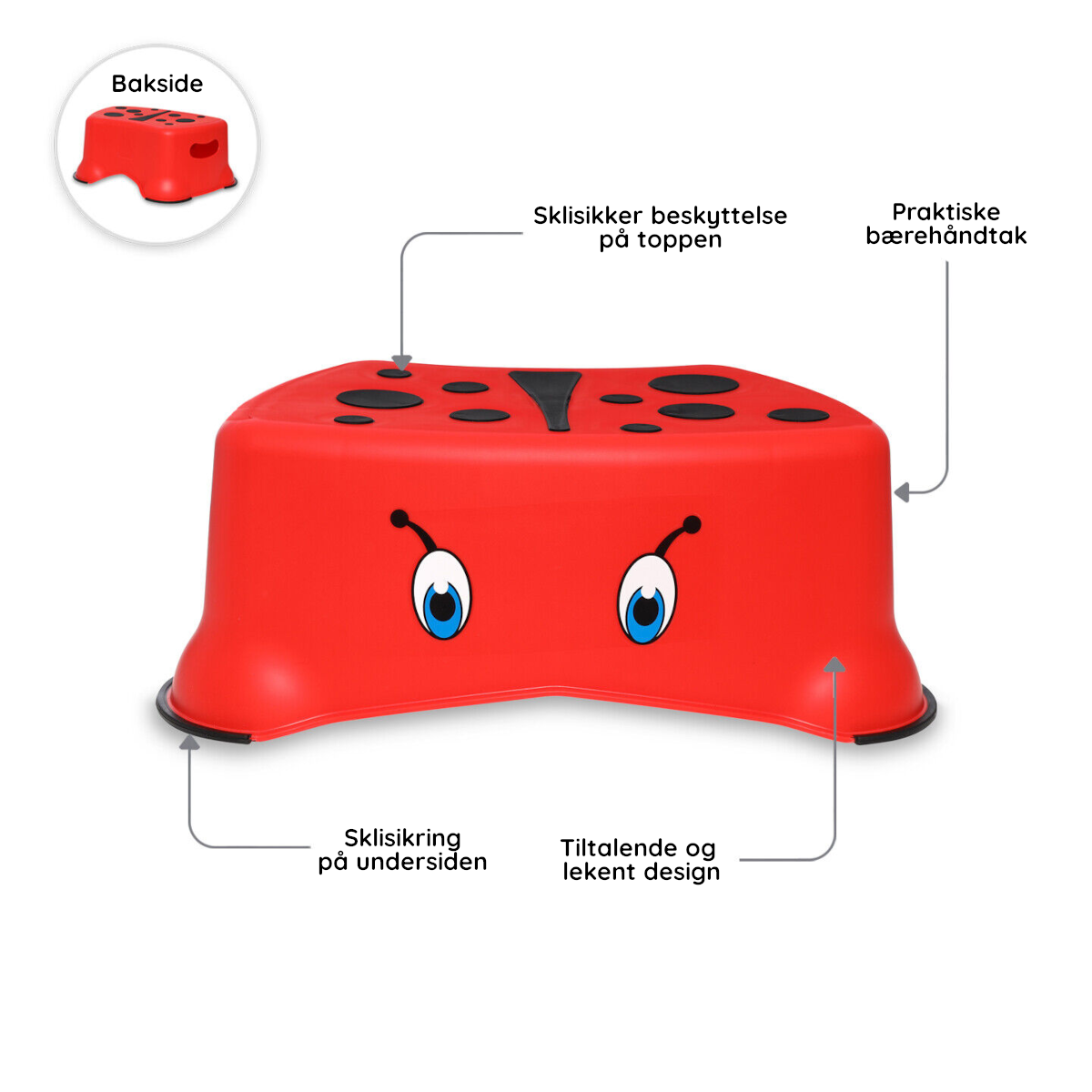 Toaring & pall för barn My Carry Potty Nyckelpiga
