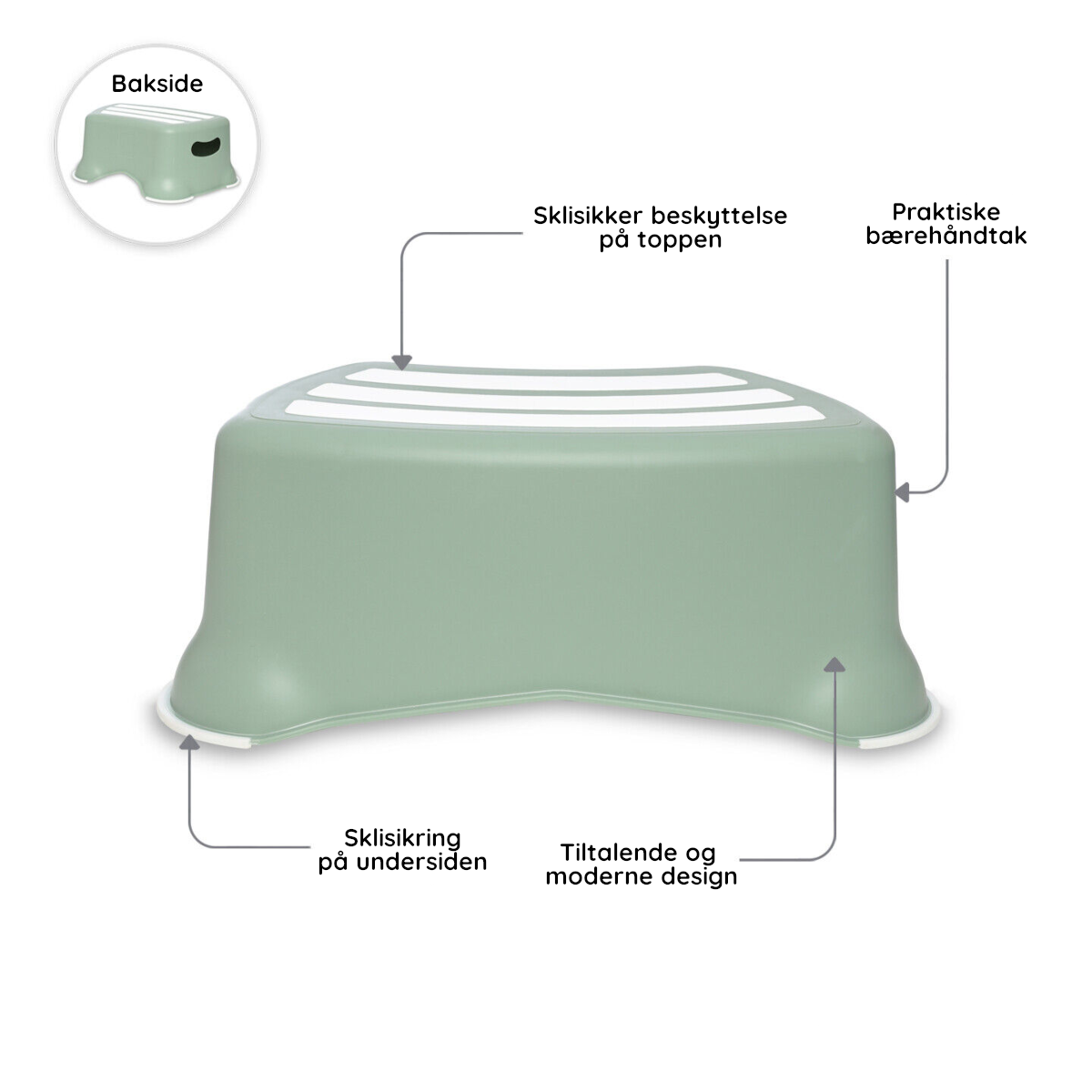My Carry Potty Pastellgrön – set för att sluta med blöja