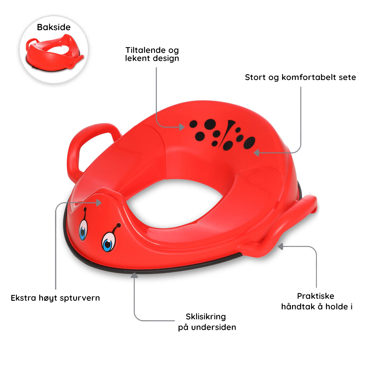 Toasits & barnpall My Carry Potty Nyckelpiga