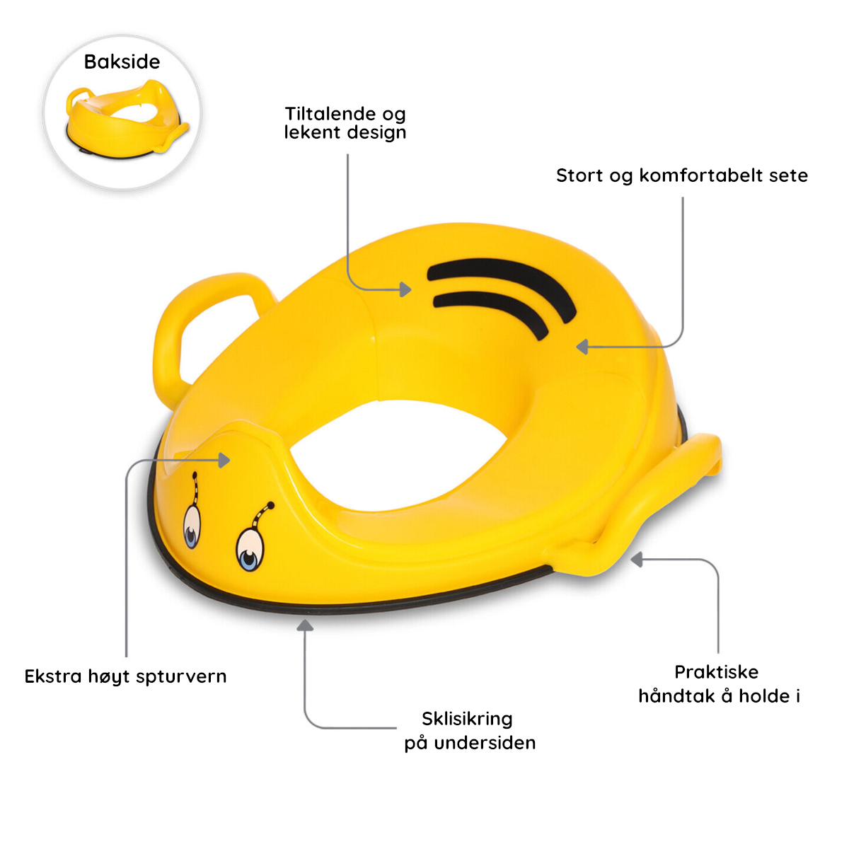 Toaring & pall för barn My Carry Potty Humla