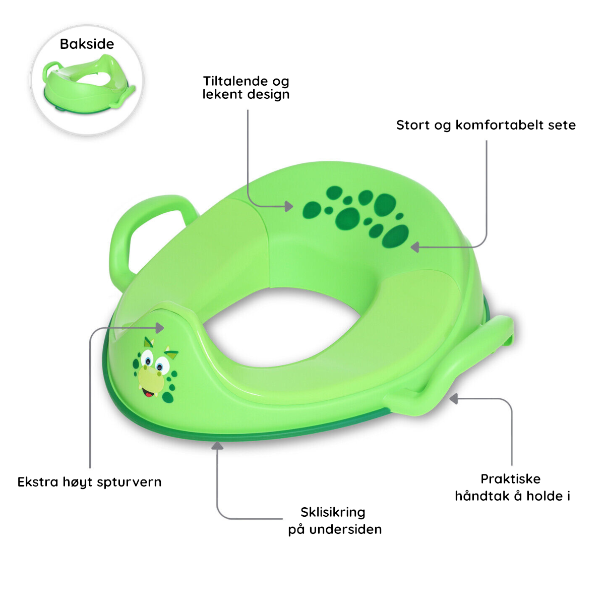 Potträningsset Dinosaurie My Carry Potty
