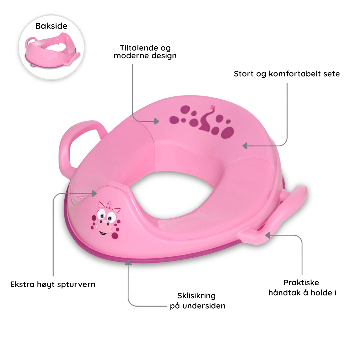 Potträningsset Rosa Drake My Carry Potty