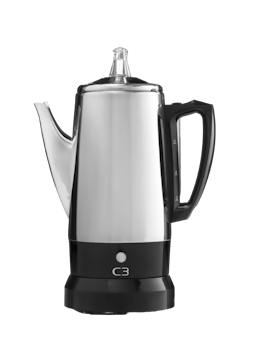 C3 Percolator Stainless Steel 6-Cup