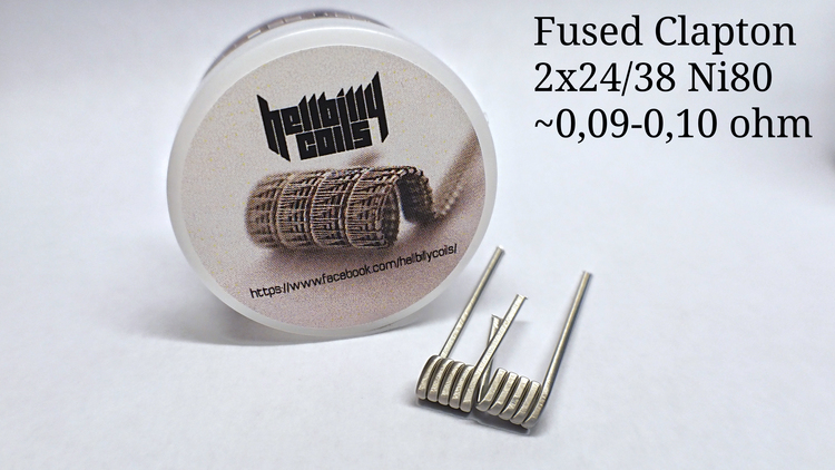 Hellbilly Coils - Fused Clapton (0.09-0.10 ohm)
