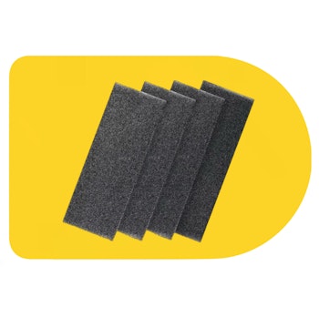 IVT/Bosch standardmått 165x480mm (4-pack)