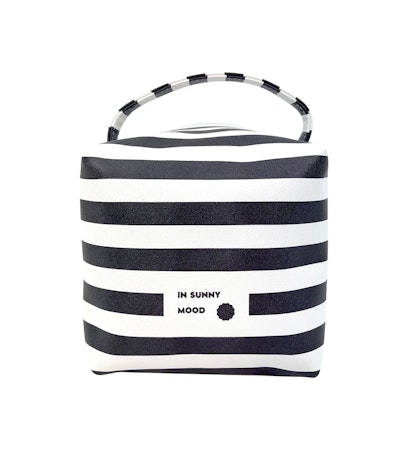 Sunny Square Cosmetic Stripe Black