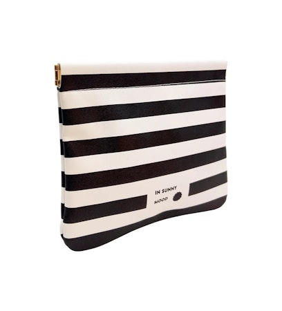 Sunny Snap Pouch Stripe Black