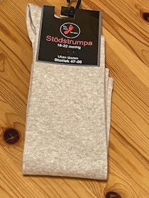 Stödstrumpa bomull