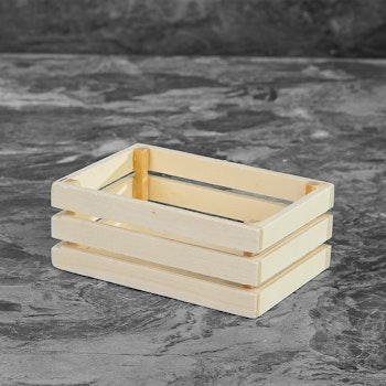 Växt Förvaringskorg - Mini äppellåda design