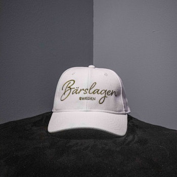 Bärslagen, tygkeps - vit