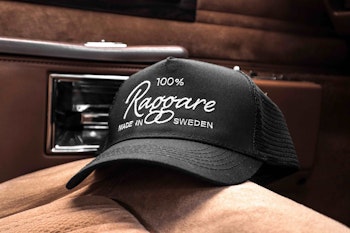 100% Raggare, truckerkeps - svart