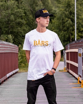 T-Shirt - En bärs blir till fem (vit)