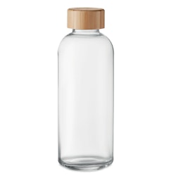 Glasflaska med bambulock 650ml - Frisian