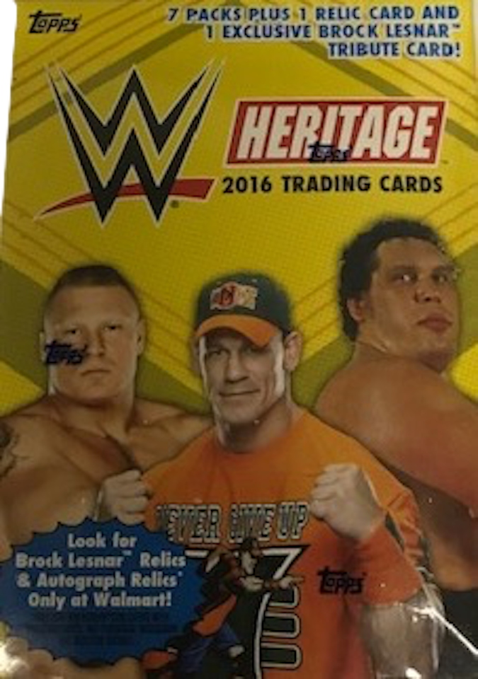 2016 Topps WWE Heritage Wrestling (Blaster)