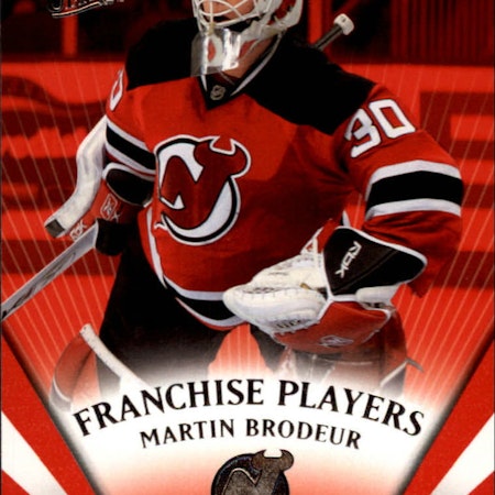 2008-09 Ultra Franchise Players #FP6 Martin Brodeur (15-X55-DEVILS) (3)
