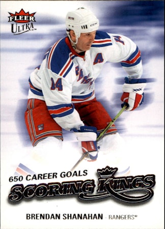 2008-09 Ultra Scoring Kings #SK17 Brendan Shanahan (10-X53-RANGERS)