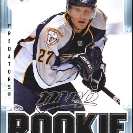 2008-09 Upper Deck MVP #372 Patric Hornqvist RC (12-X298-PREDATORS)