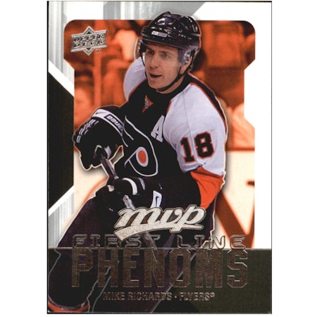2008-09 Upper Deck MVP First Line Phenoms #FL6 Mike Richards (10-X117-FLYERS) (5)