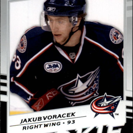 2008-09 Upper Deck Victory #349 Jakub Voracek RC (12-X298-BLUEJACKETS)