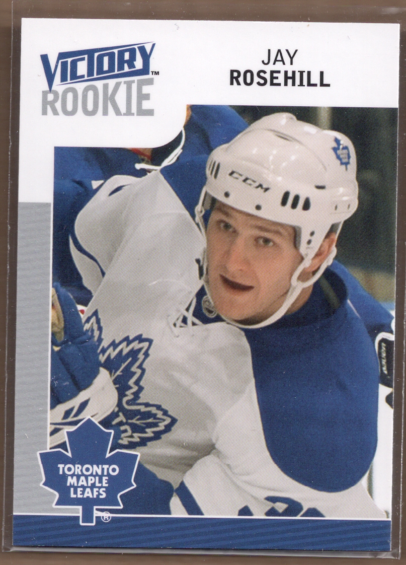 2009-10 Upper Deck Victory #333 Jay Rosehill RC (10-X293-MAPLE LEAFS)