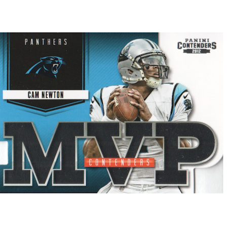 2012 Panini Contenders MVP Contenders #11 Cam Newton (20-X297-NFLPANTHERS) (4)