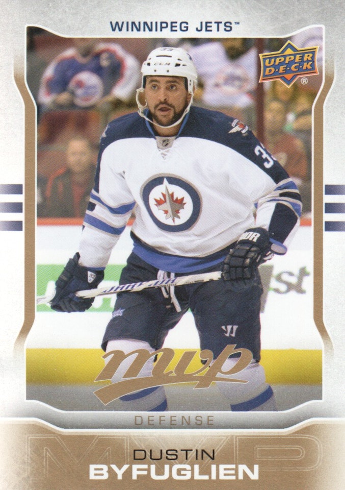 2014-15 Upper Deck MVP #276 Dustin Byfuglien SP (10-X106-NHLJETS)