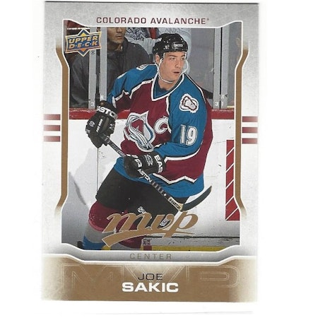 2014-15 Upper Deck MVP #291 Joe Sakic SP (15-153x6-AVALANCHE)