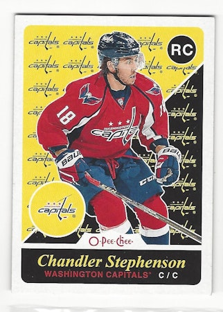 2015-16 O-Pee-Chee Update Retro #U38 Chandler Stephenson (12-X99-CAPITALS)