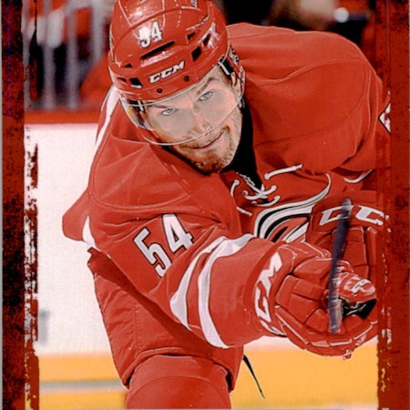 2015-16 Upper Deck Portfolio #203 Brett Pesce RC (10-X119-HURRICANES) (2)