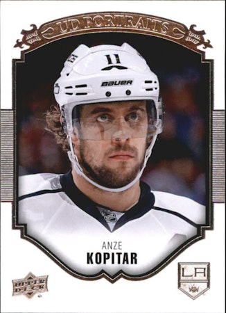 2015-16 Upper Deck UD Portraits #P39 Anze Kopitar (12-X184-NHLKINGS)