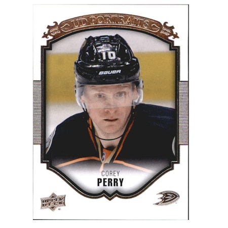 2015-16 Upper Deck UD Portraits #P43 Corey Perry (10-X60-DUCKS)