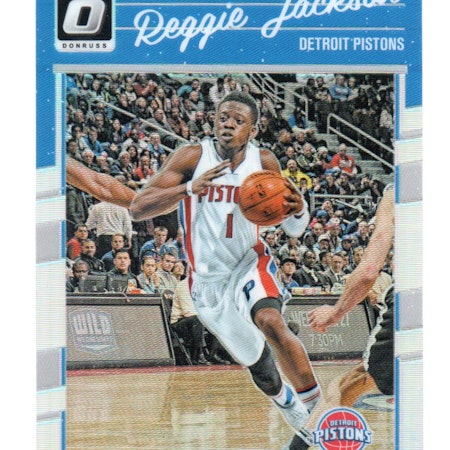 2016-17 Donruss Optic Holo #103 Reggie Jackson (20-X318-NBAPISTONS) (3)