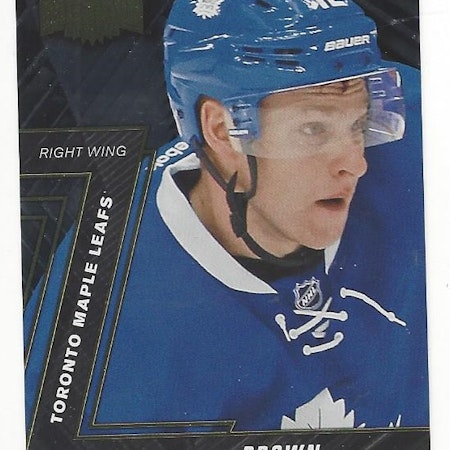 2016-17 Fleer Showcase Metal Universe #MU38 Connor Brown (15-278x2-MAPLE LEAFS)