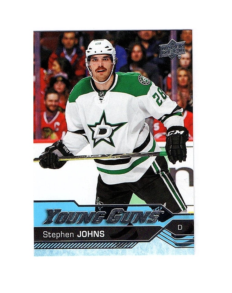 2016-17 Upper Deck #481 Stephen Johns YG RC (20-X291-NHLSTARS)