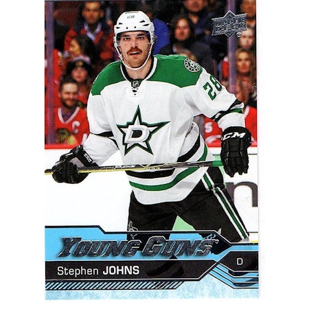 2016-17 Upper Deck #481 Stephen Johns YG RC (20-X291-NHLSTARS)
