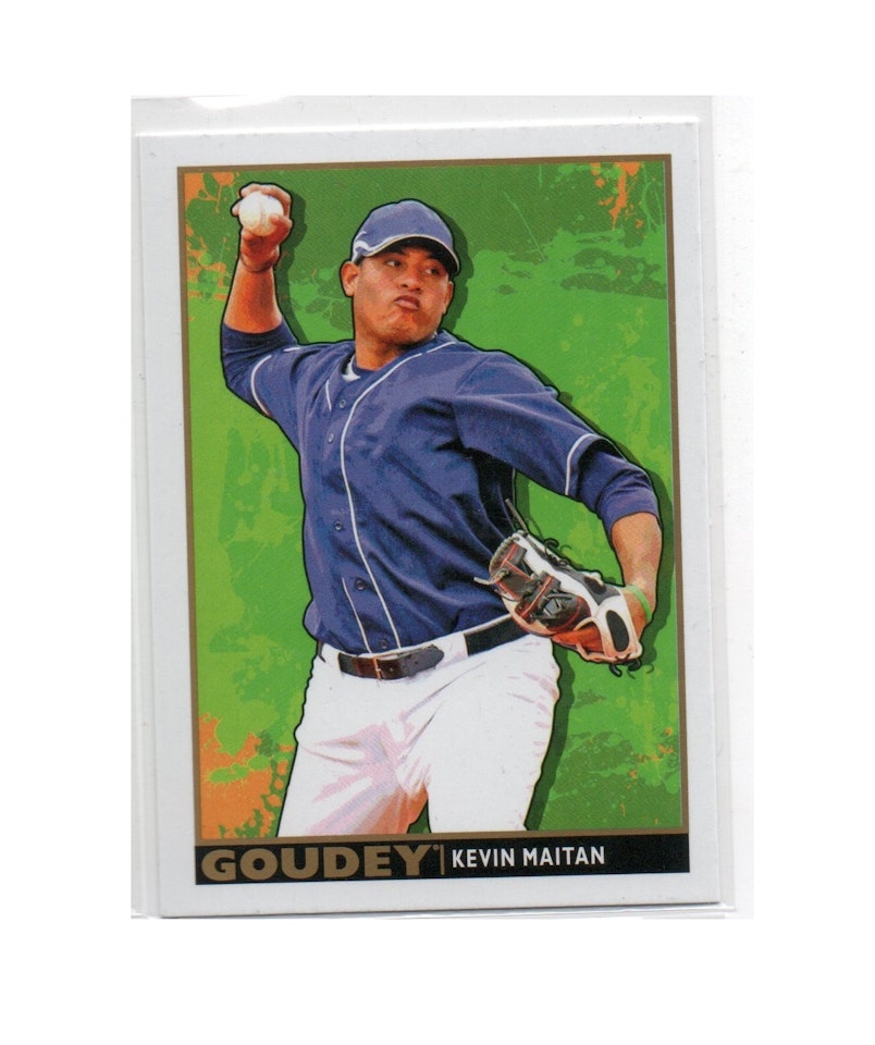 2017 Upper Deck Goodwin Champions Goudey #G24 Kevin Maitan (10-X136-OTHERS)