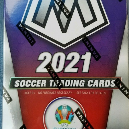 2020-21 Panini Mosaic UEFA Soccer (Cereal Box 25 ct Exclusive Pulsars)  (10 boxar) *SPECIALPRIS*