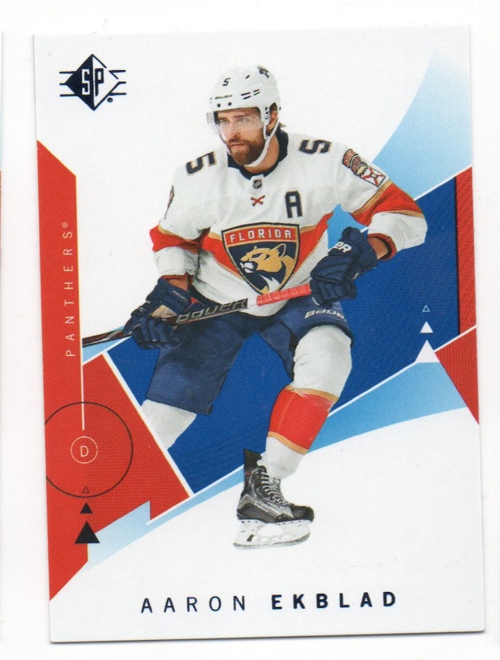 2018-19 SP Blue #41 Aaron Ekblad (10-X324-NHLPANTHERS)