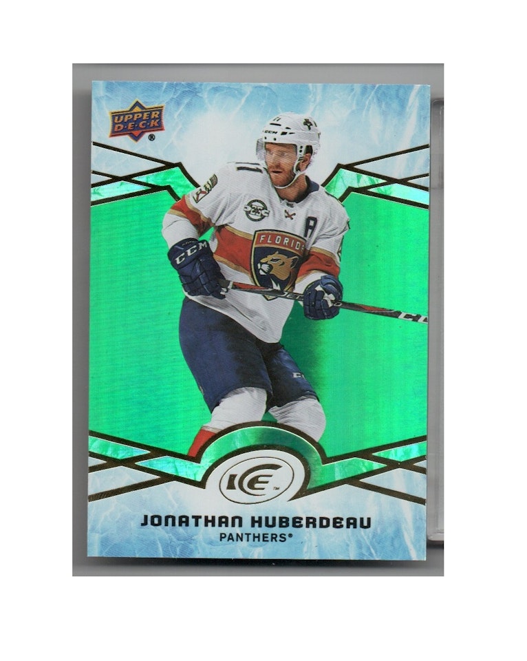 2018-19 Upper Deck Ice Green #4 Jonathan Huberdeau (12-X209-NHLPANTHERS)