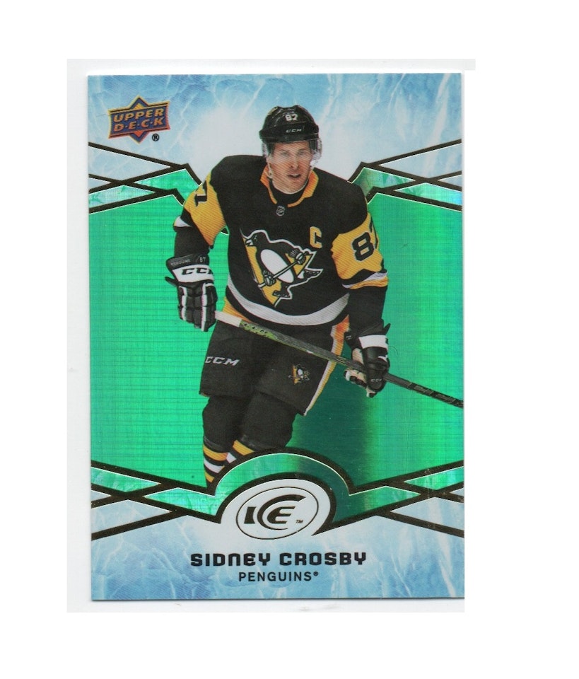 2018-19 Upper Deck Ice Green #16 Sidney Crosby (40-X209-PENGUINS)